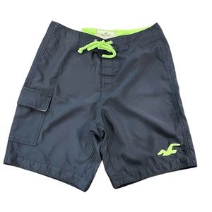 Hollister LIFEGUARD 7" CUT SWIMSUIT Blue color Size S